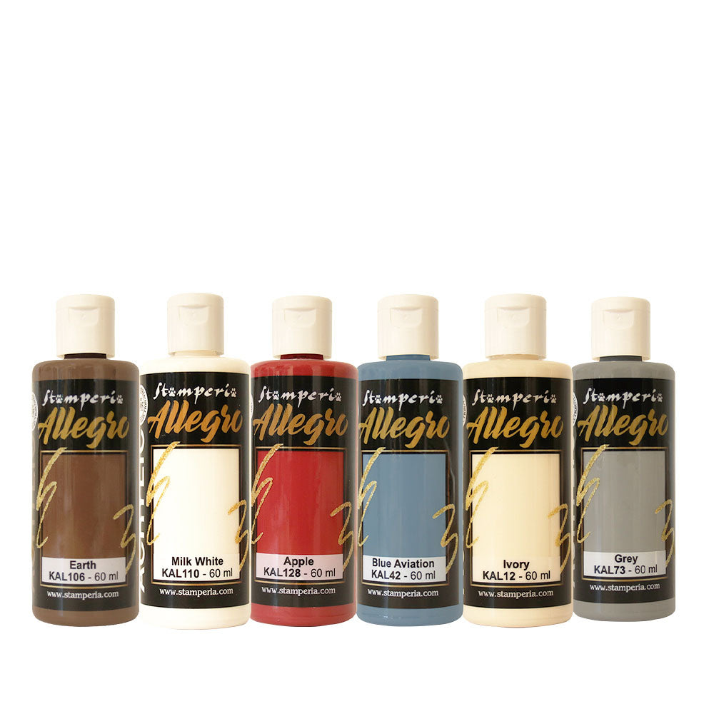 Stamperia Allegro Paint Set - Family