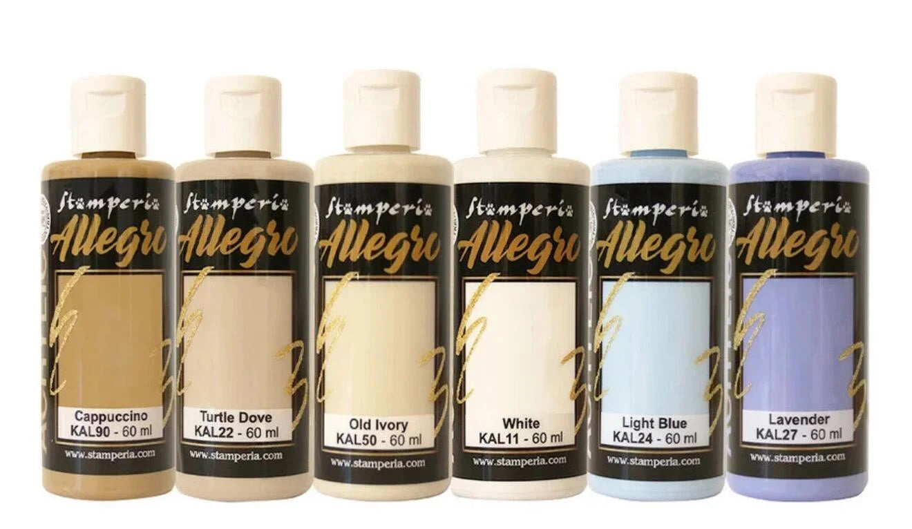 Stamperia Allegro Paint Set - Quiet Days