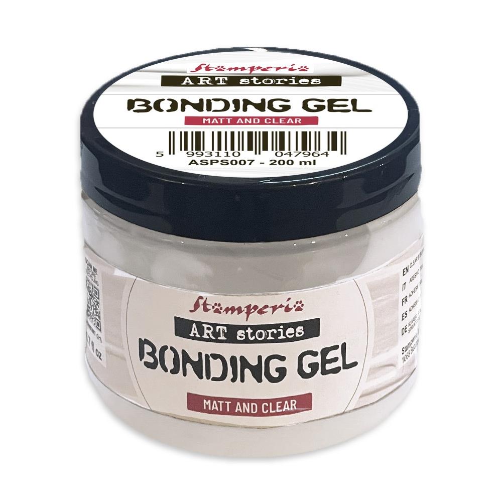 Jar of Stamperia Art Stories Bonding Gel