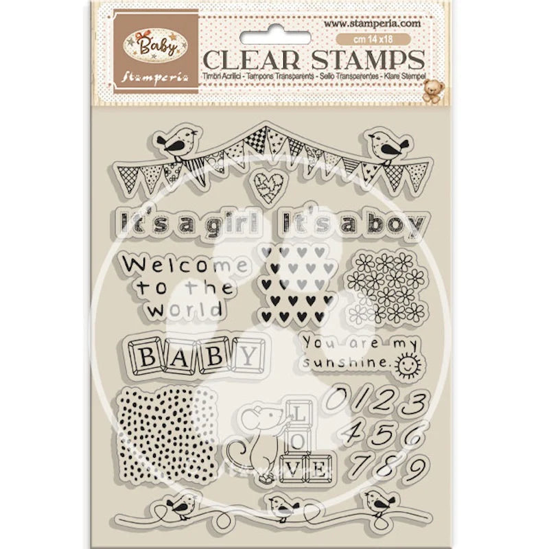 Stamperia Clear Stamps - Baby