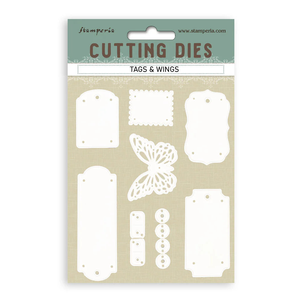 Stamperia Cutting Dies - Tags & Wings