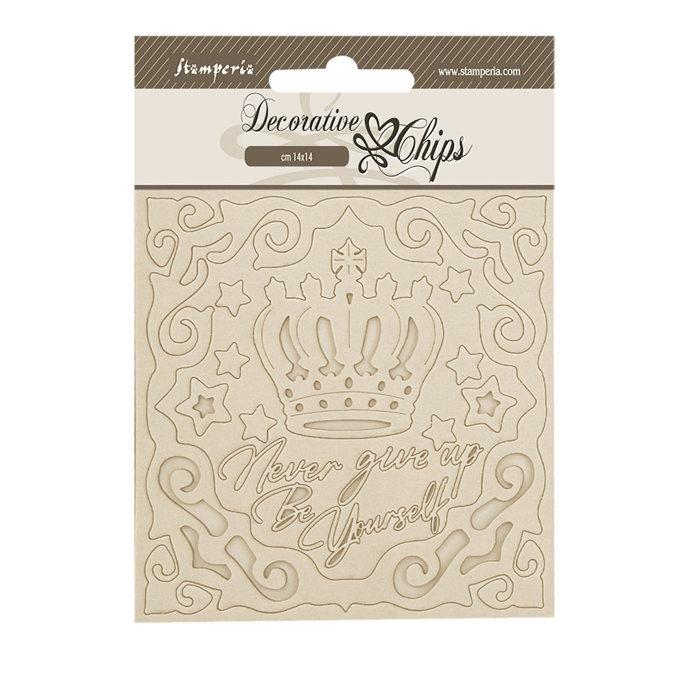 Stamperia Decorative Chips - Alterego Frames and Crown
