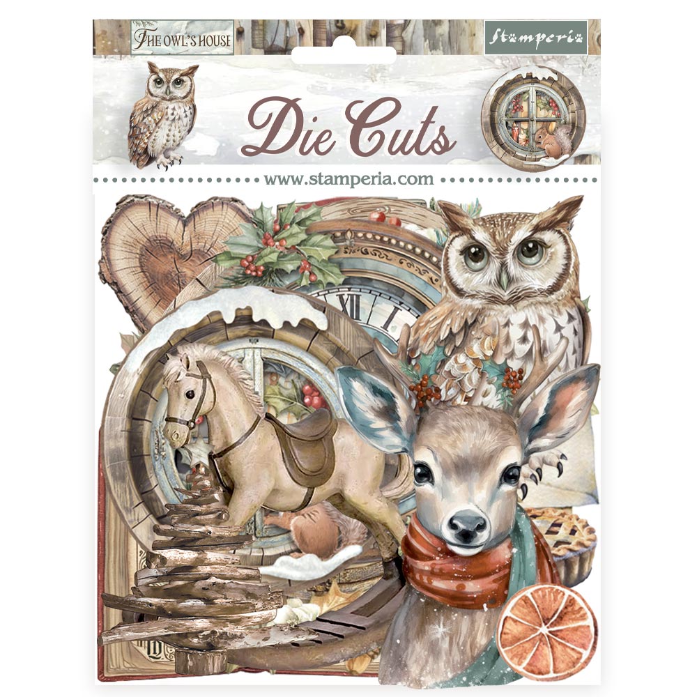 Stamperia Die-Cuts - The Owl's House