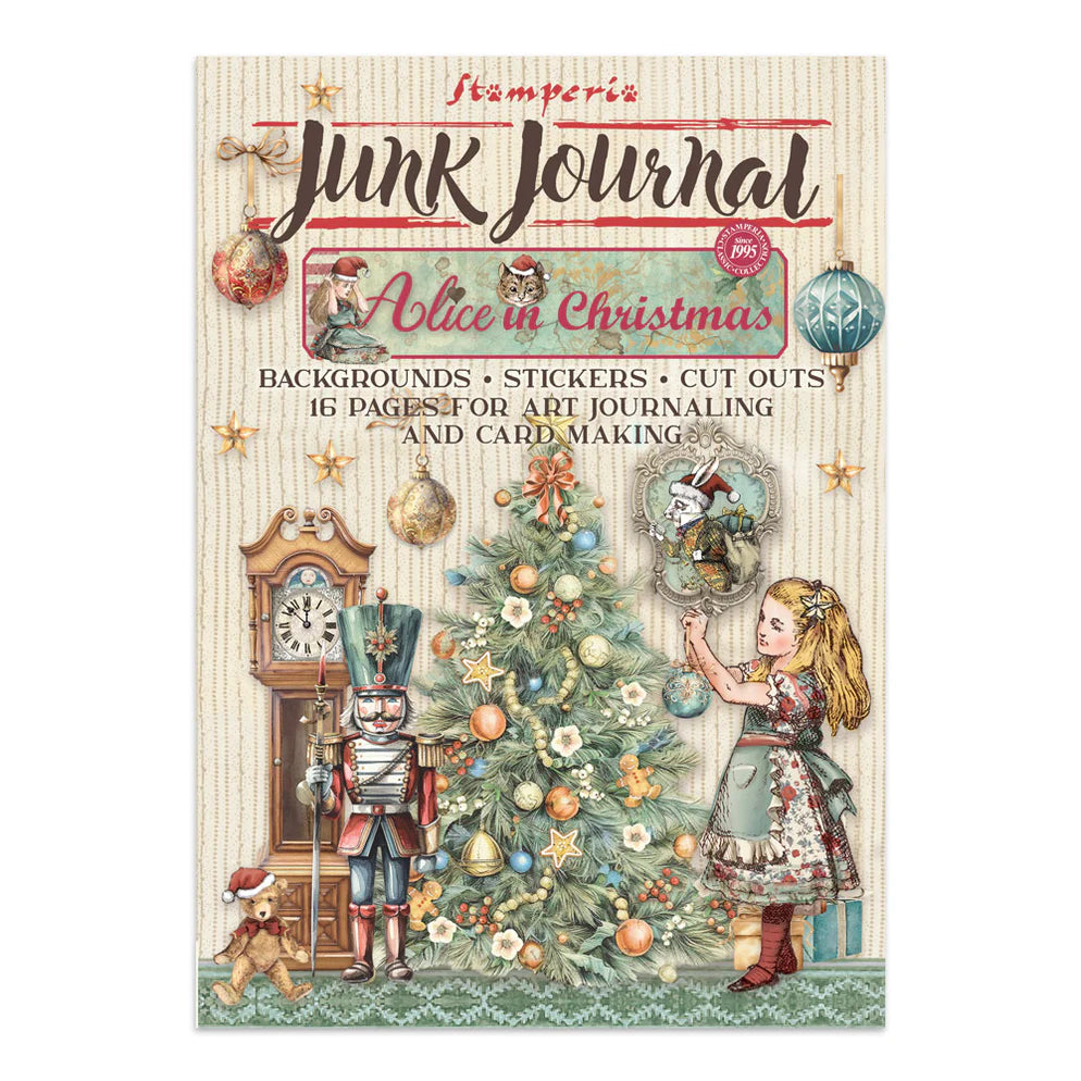 Stamperia Junk Journal - Alice in Christmas