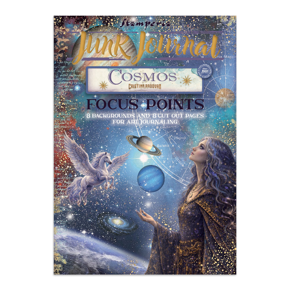Stamperia Junk Journal Focus Points - Cosmos