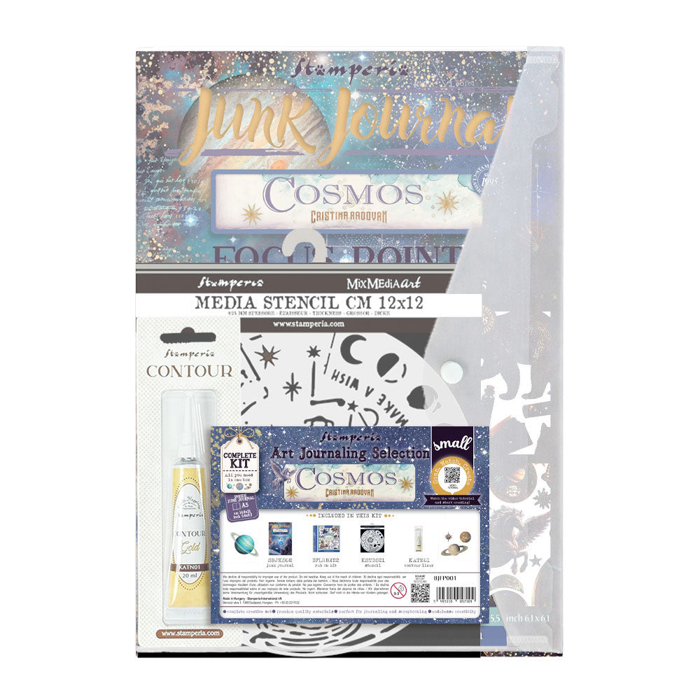 Stamperia Junk Journal Kit - Cosmos