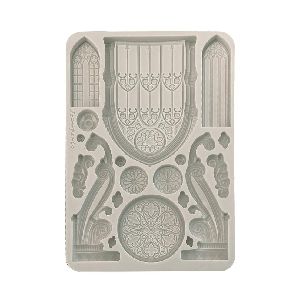 Stamperia Silicone Mould A5 - Gothic Architecture Elements