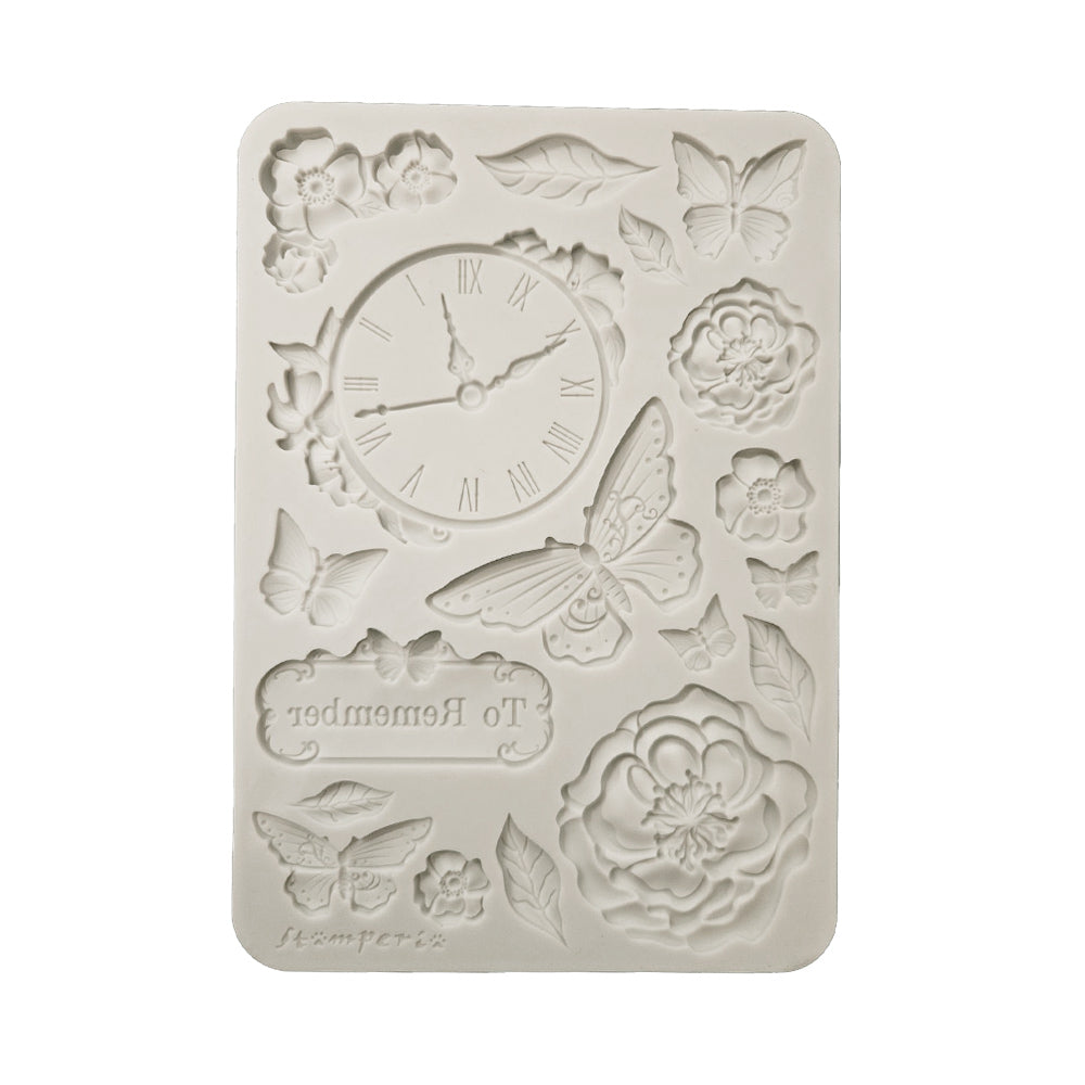 Stamperia Silicone Mould A5 - Quiet Days Clock
