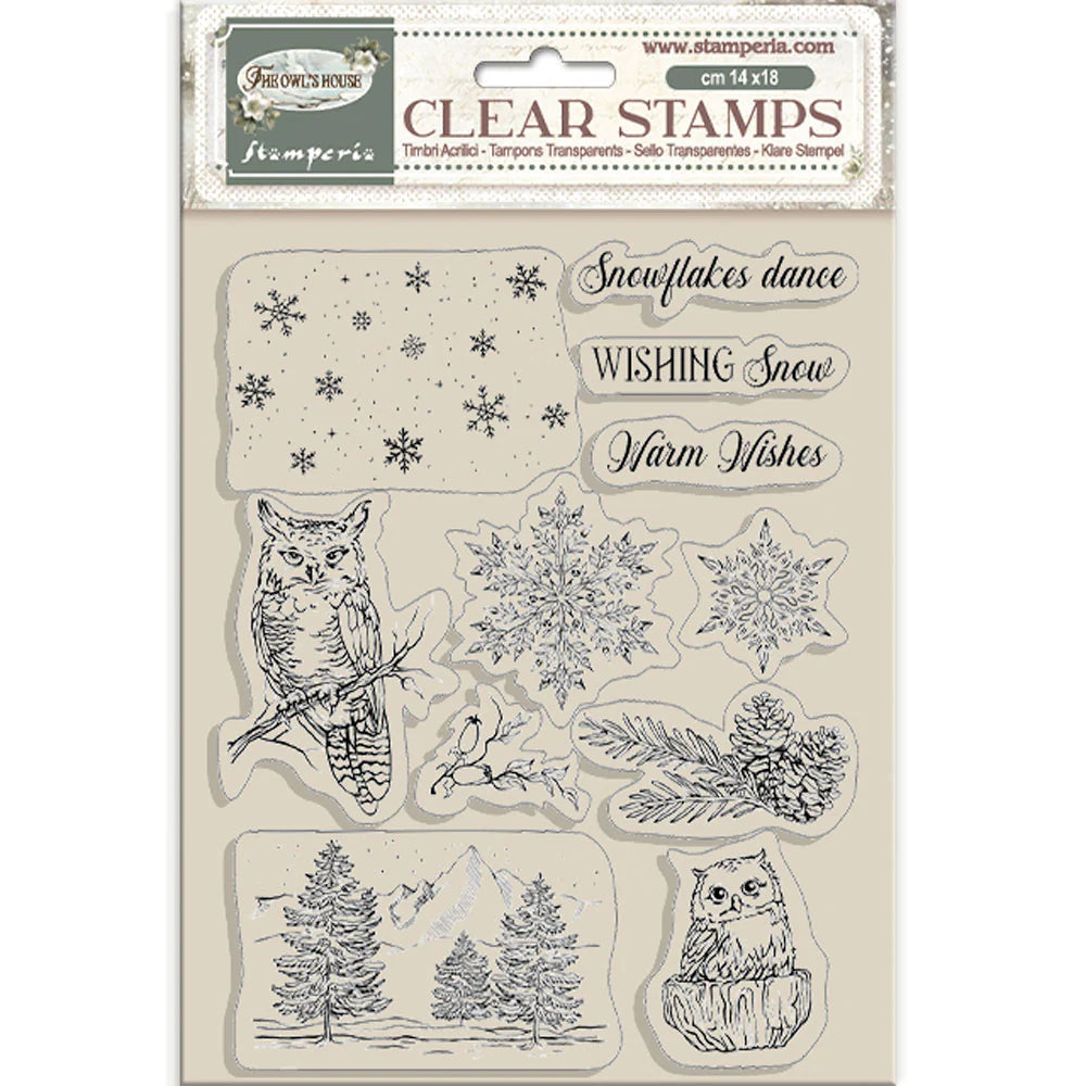 Stamperia Clear Stamps - The Owl's House