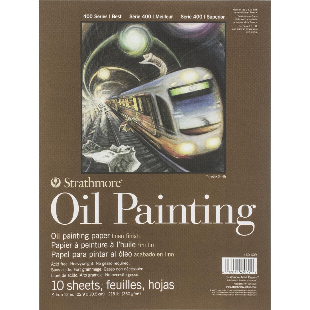 Strathmore 400 Series Oil Painting Pad 9x12