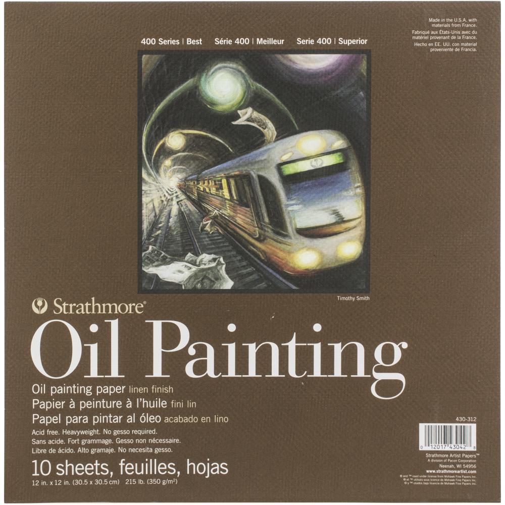 Strathmore 400 Series Oil Painting Pad 12x12