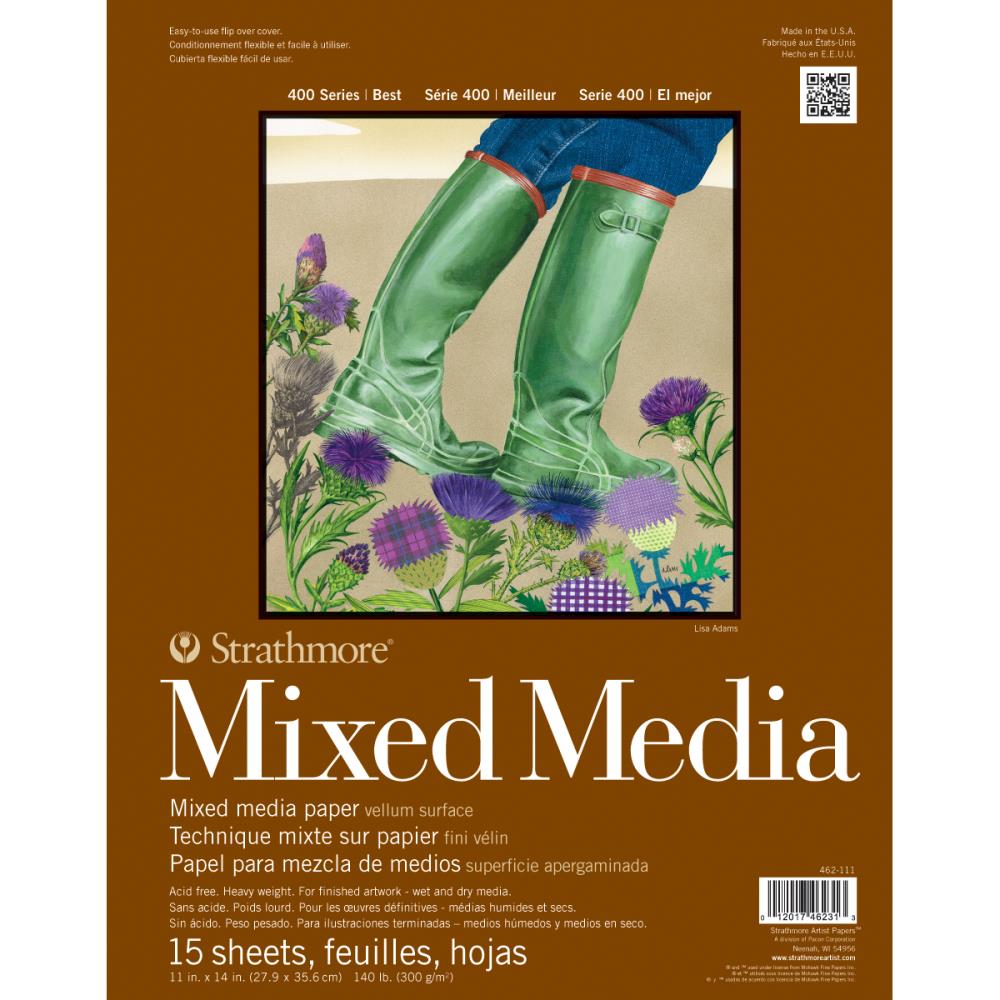 Strathmore Mixed Media paper Vellum Surface