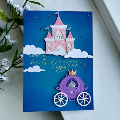 Spellbinders Etched Dies - Fairy Tale Carriage Etched Dies