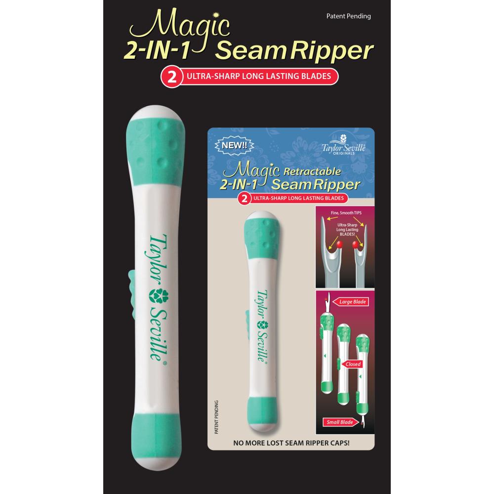 Taylor Seville Magic Retractable 2-in-1 Seam Ripper