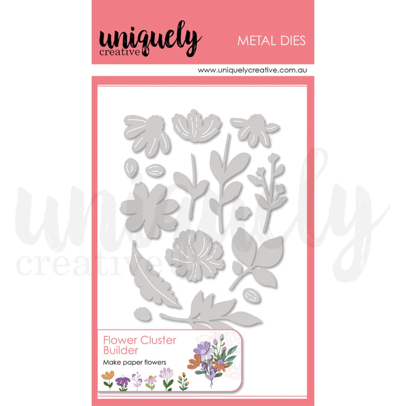 Uniquely Creative - Flower Cluster Builder Die