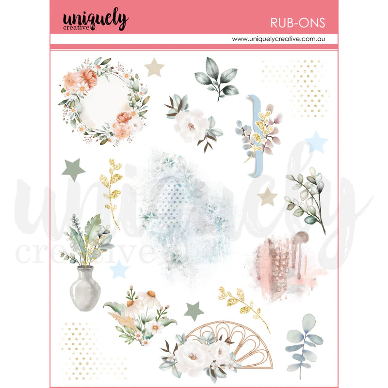 Uniquely Creative - Rub-Ons - Gypsy Heart