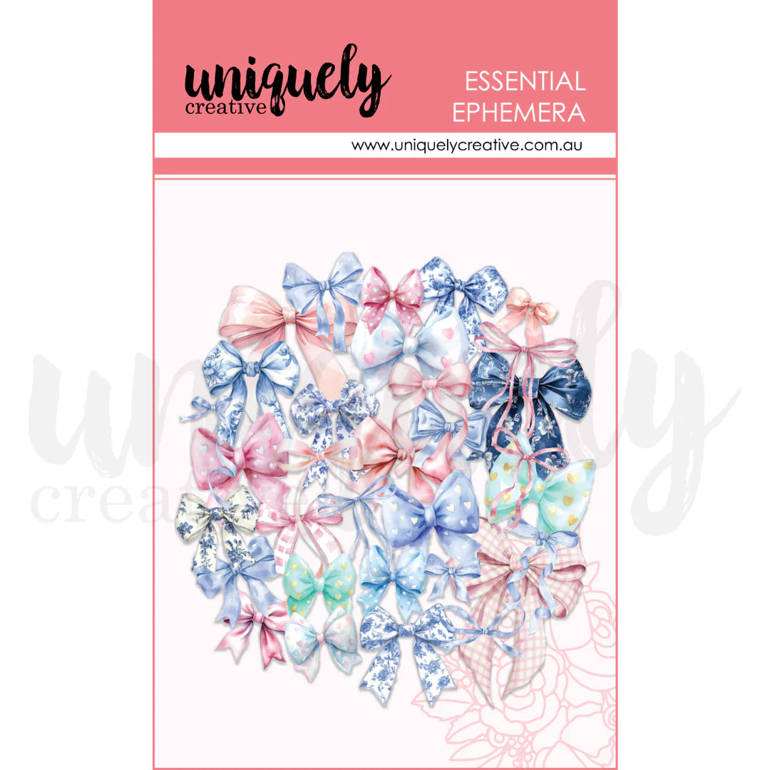 Uniquely Creative - Bows Ephemera