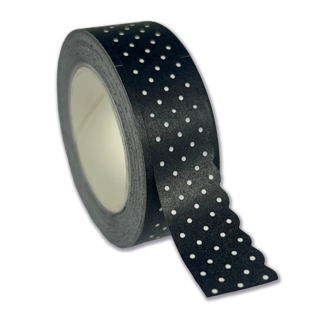 Uniquely Creative - Washi Tape - Scalloped Polka Dot 15mm