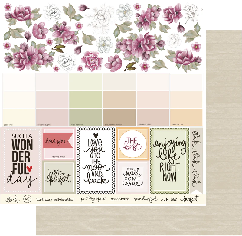 Uniquely Creative - Sweet Magnolia - Enjoying Life Paper