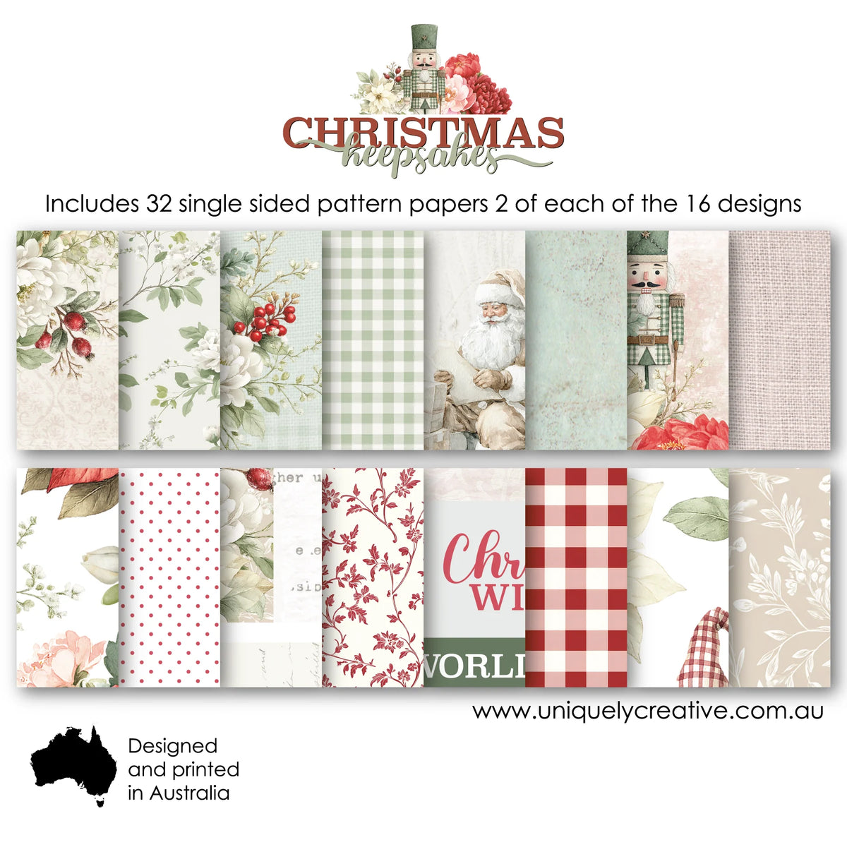 Uniquely Creative Christmas Keepsakes - 6x6 Collection Pack