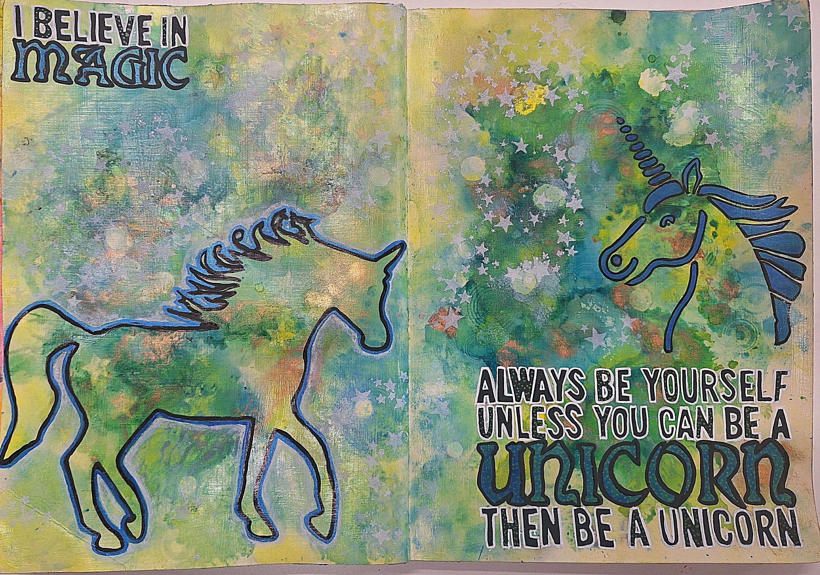 Alcohol Ink Art Journalling Class Saturday 6th June
