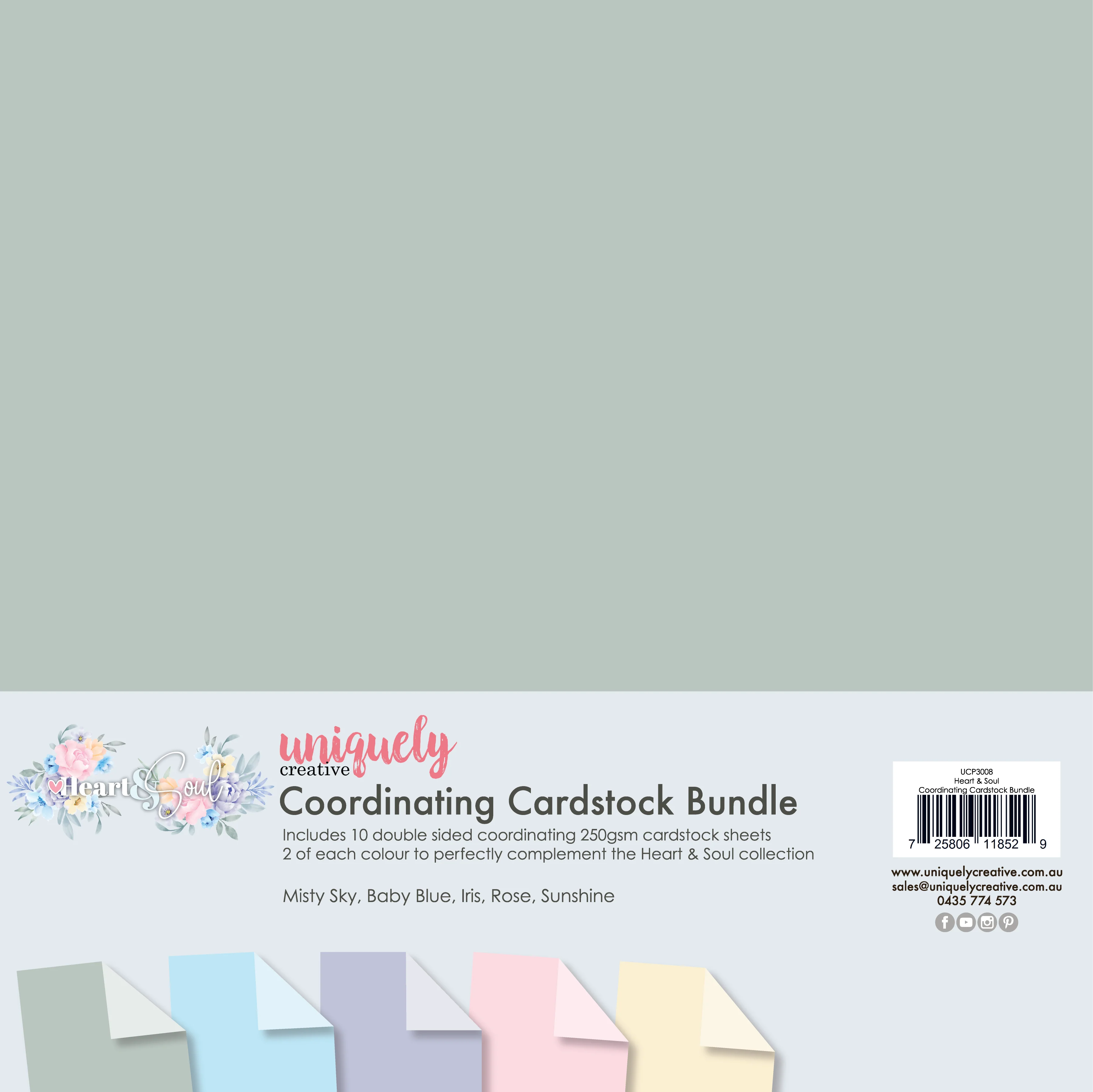 Uniquely Creative - Coordinating Cardstock Bundle - Heart & Soul