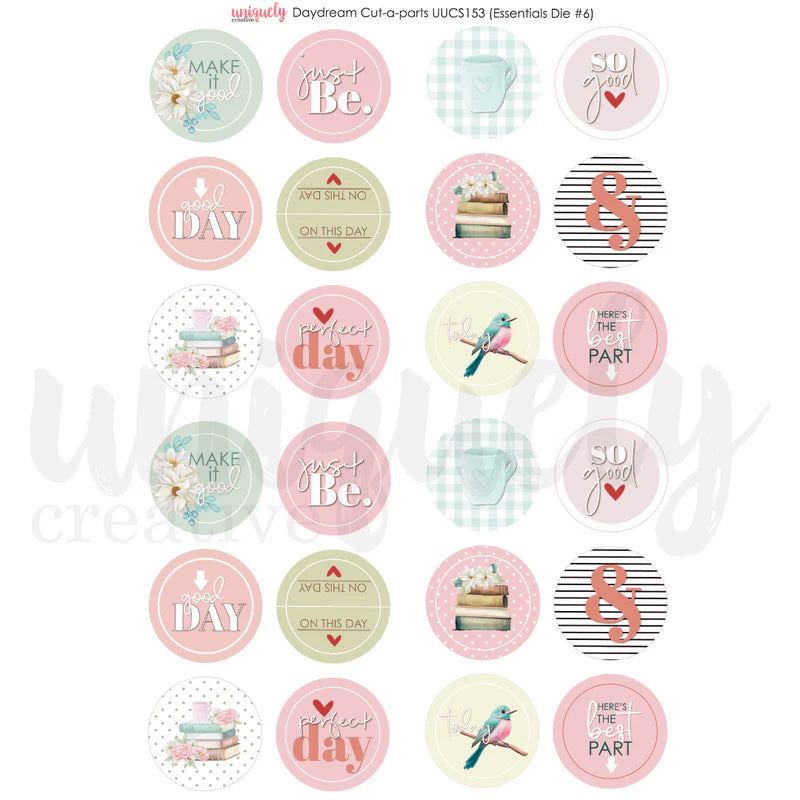 Uniquely Creative - Cut-A-Part Sheet - Day Dream