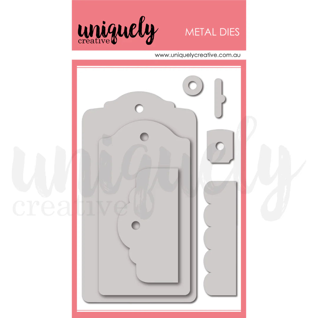 Uniquely Creative Die - Tags, Tops, Tails 2.0