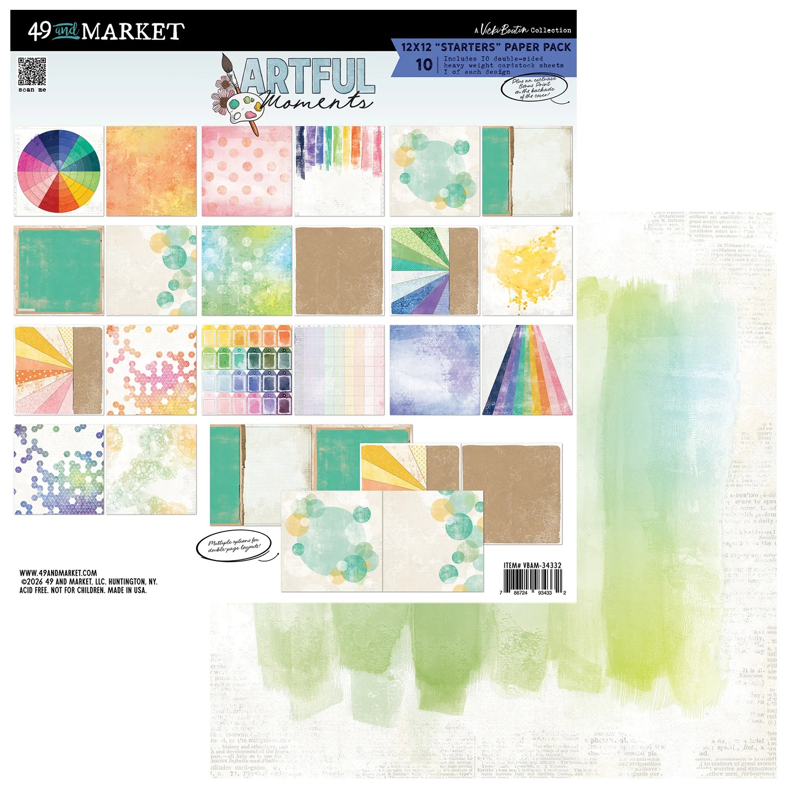 49 And Market Collection Pack 12X12 - Artful Moments