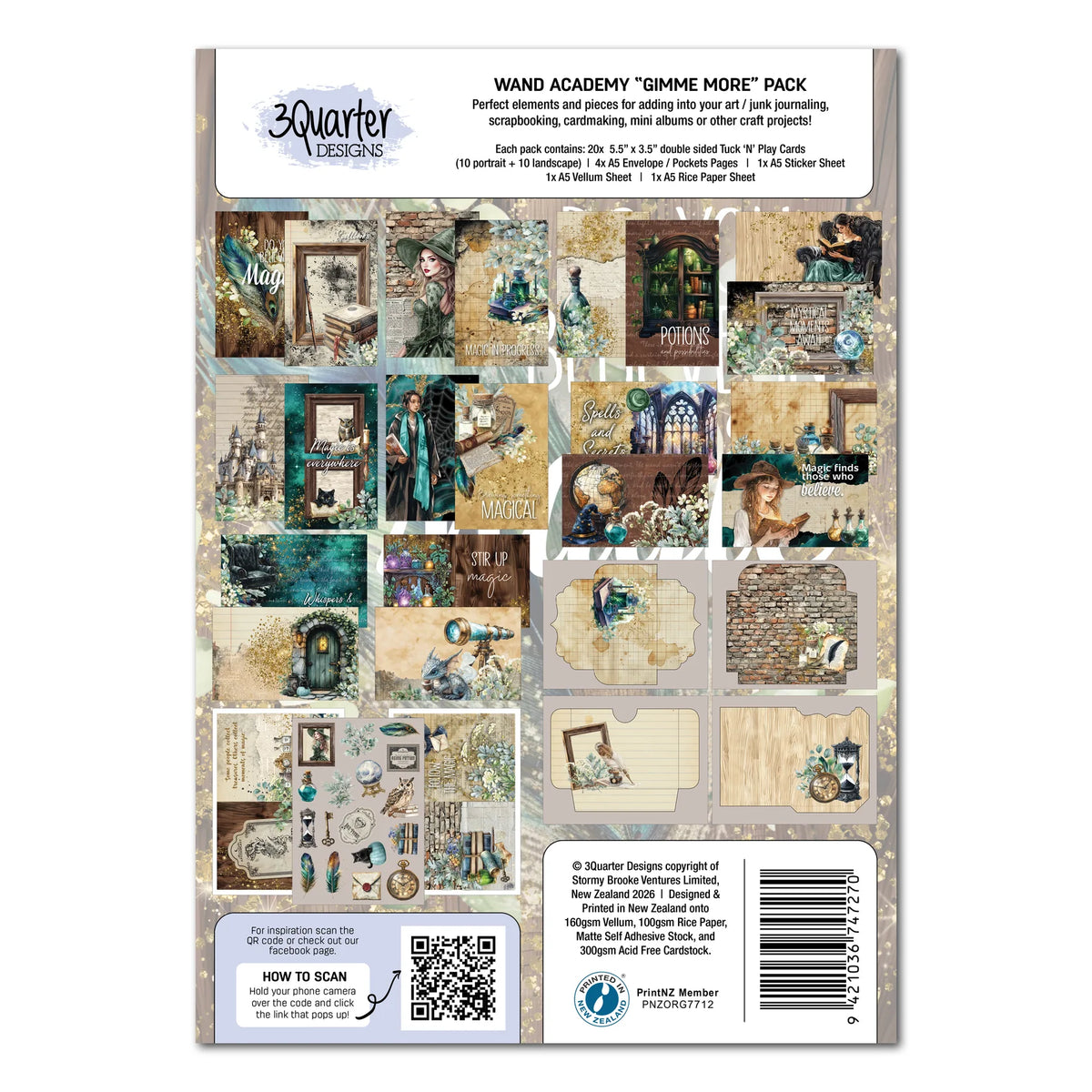 3Quarter Designs Gimme More Pack - Wand Academy