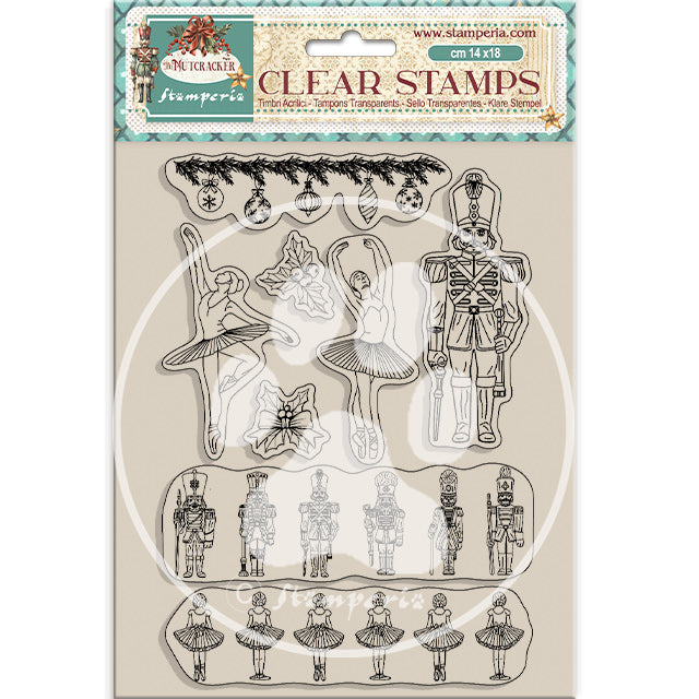 Stamperia Clear Stamps - The Nutcracker Ballet And Soldiers