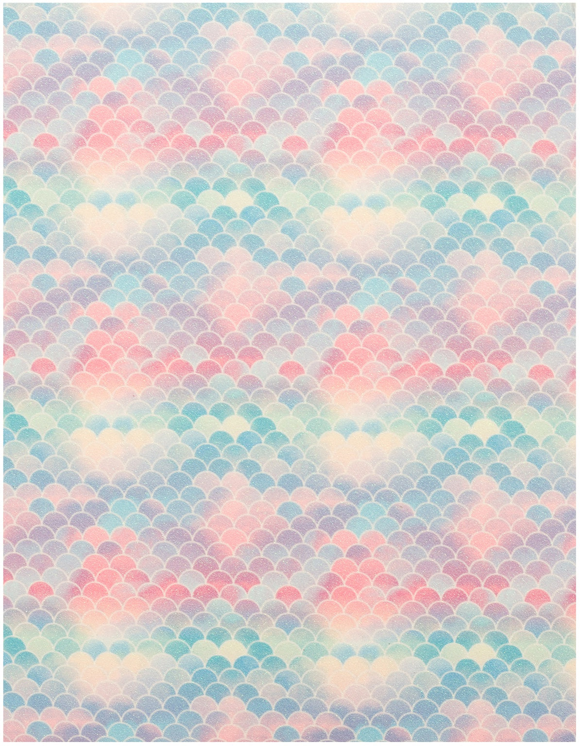 American Crafts Lip Gloss Mermaid 8.5 x 11 inch specialty glitter paper