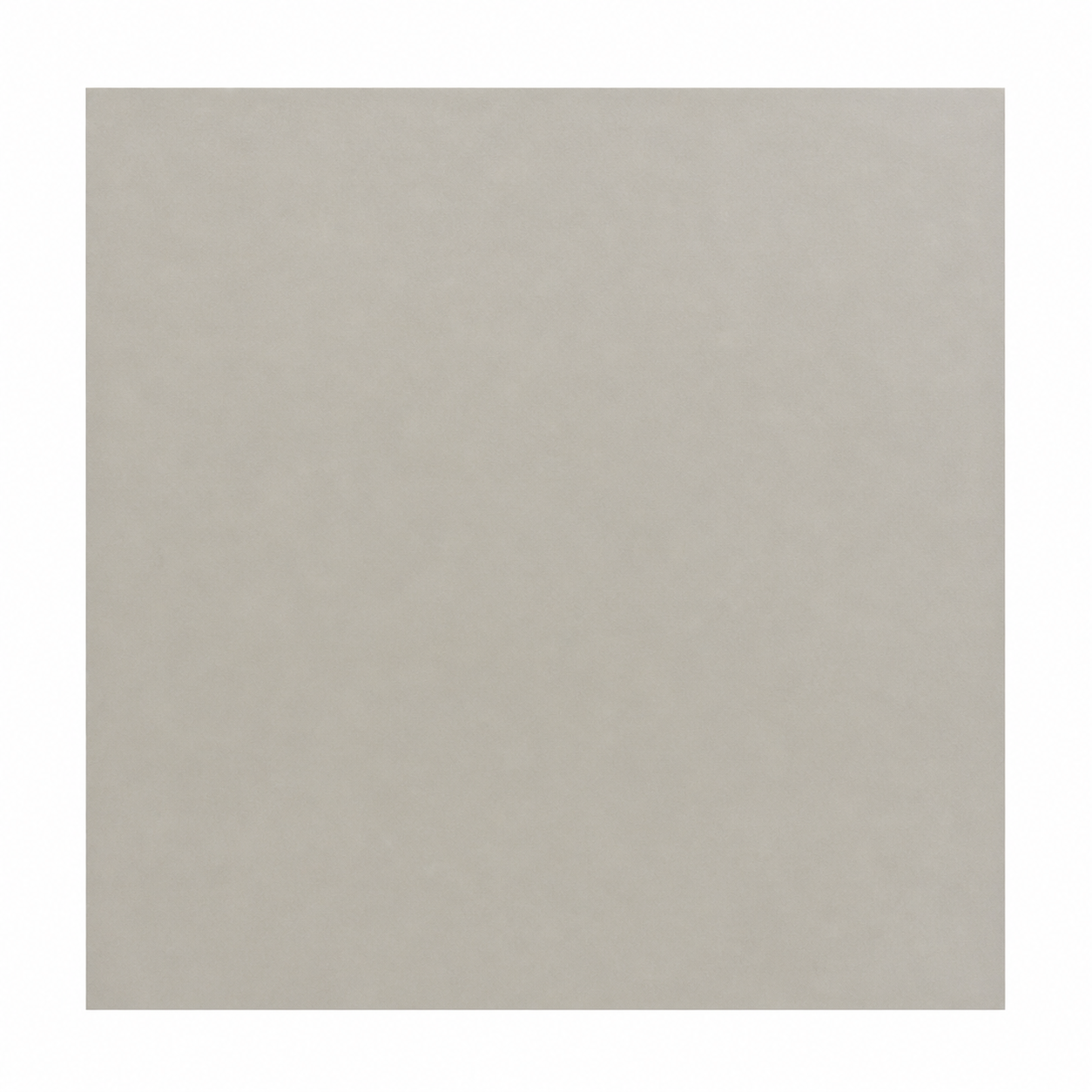 Single smooth Ash warm-grey cardstock sheet on a white background
