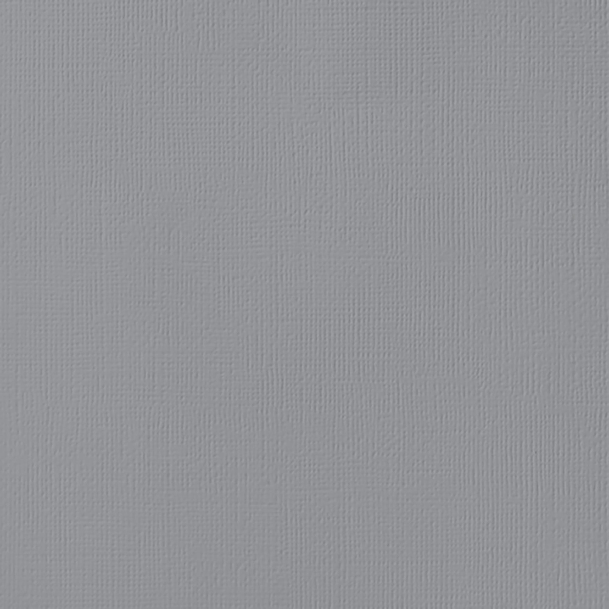 American Crafts 80 lb textured 12 x 12 inch cardstock pack in Ash