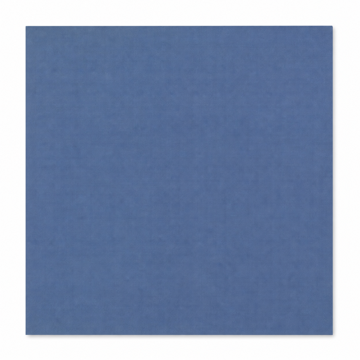 Single textured Blue Jay slate-blue cardstock sheet on a white background