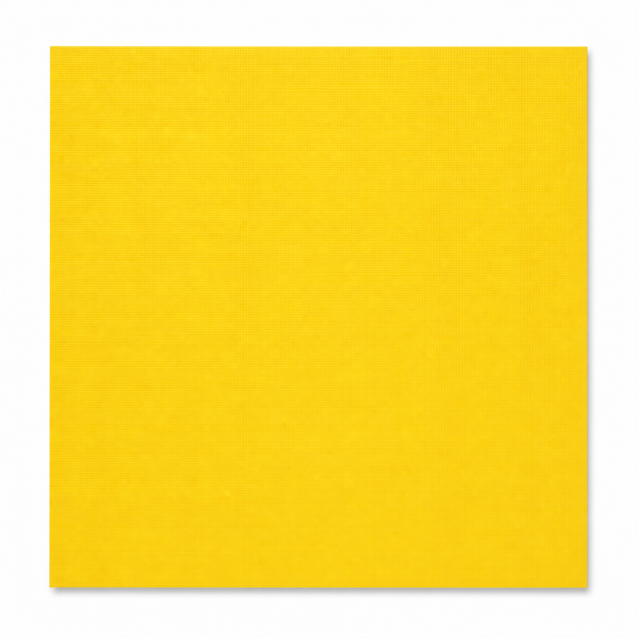 Single textured Canary golden-yellow cardstock sheet on a white background