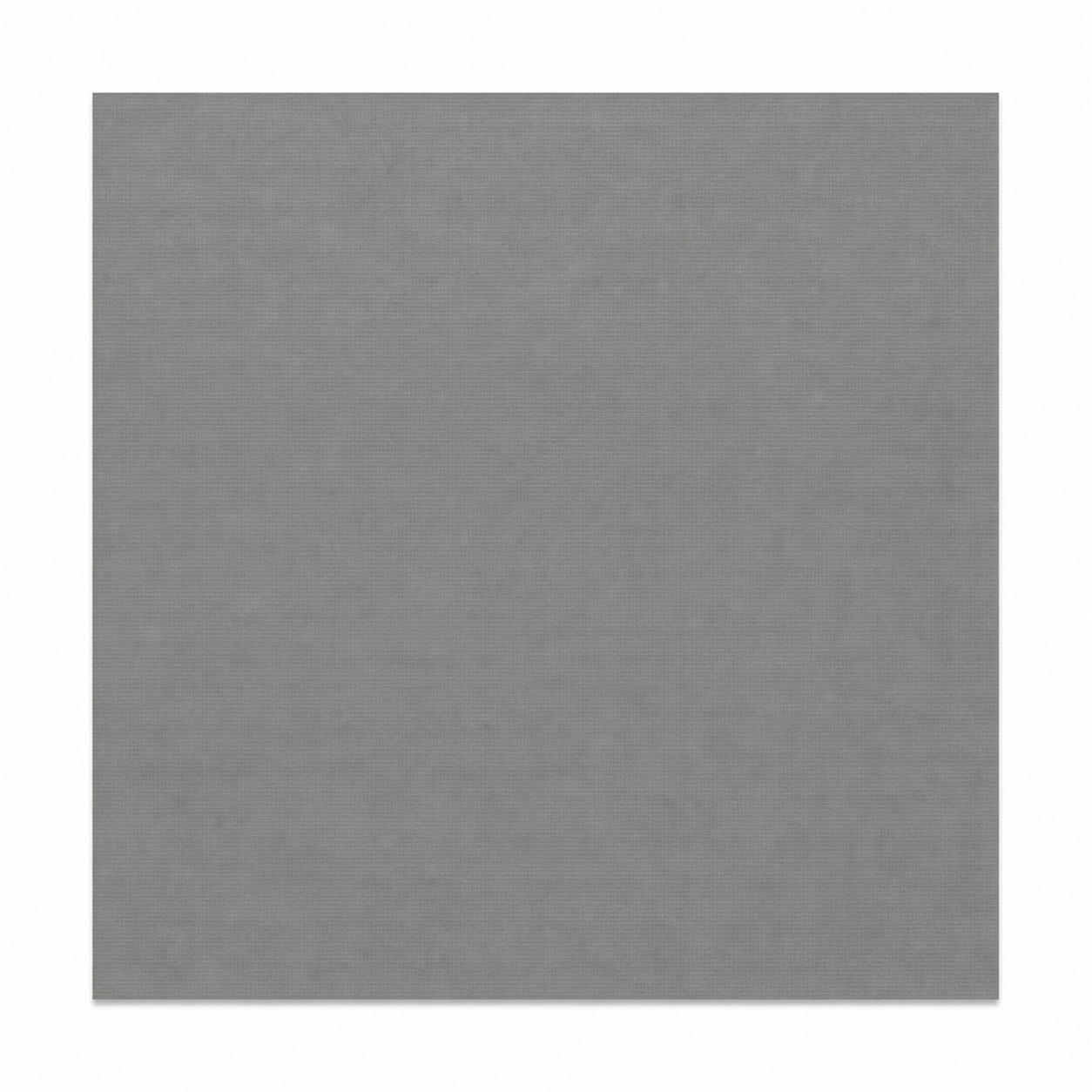 Single textured Concrete grey cardstock sheet on a white background