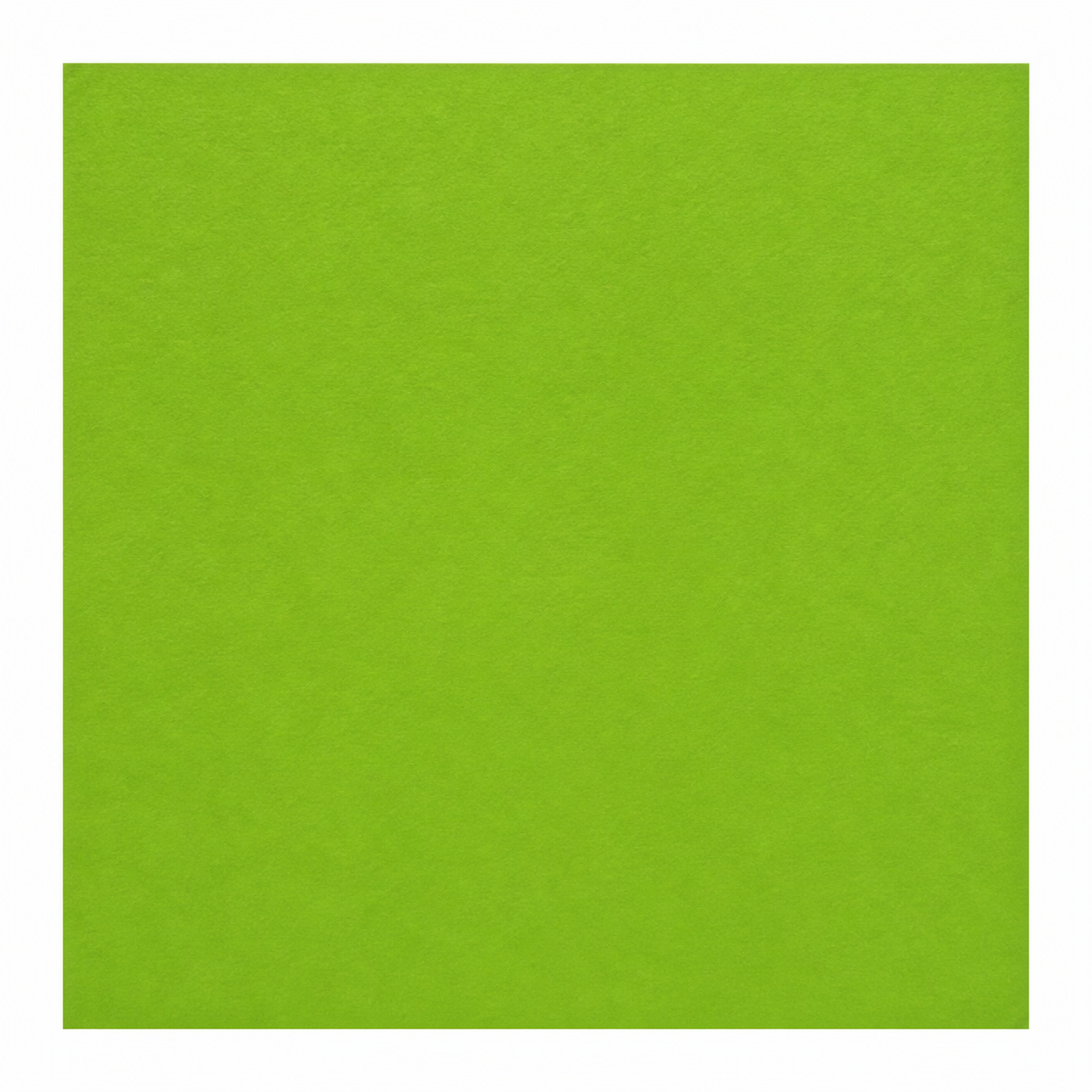 Single textured Cricket green cardstock sheet on a white background