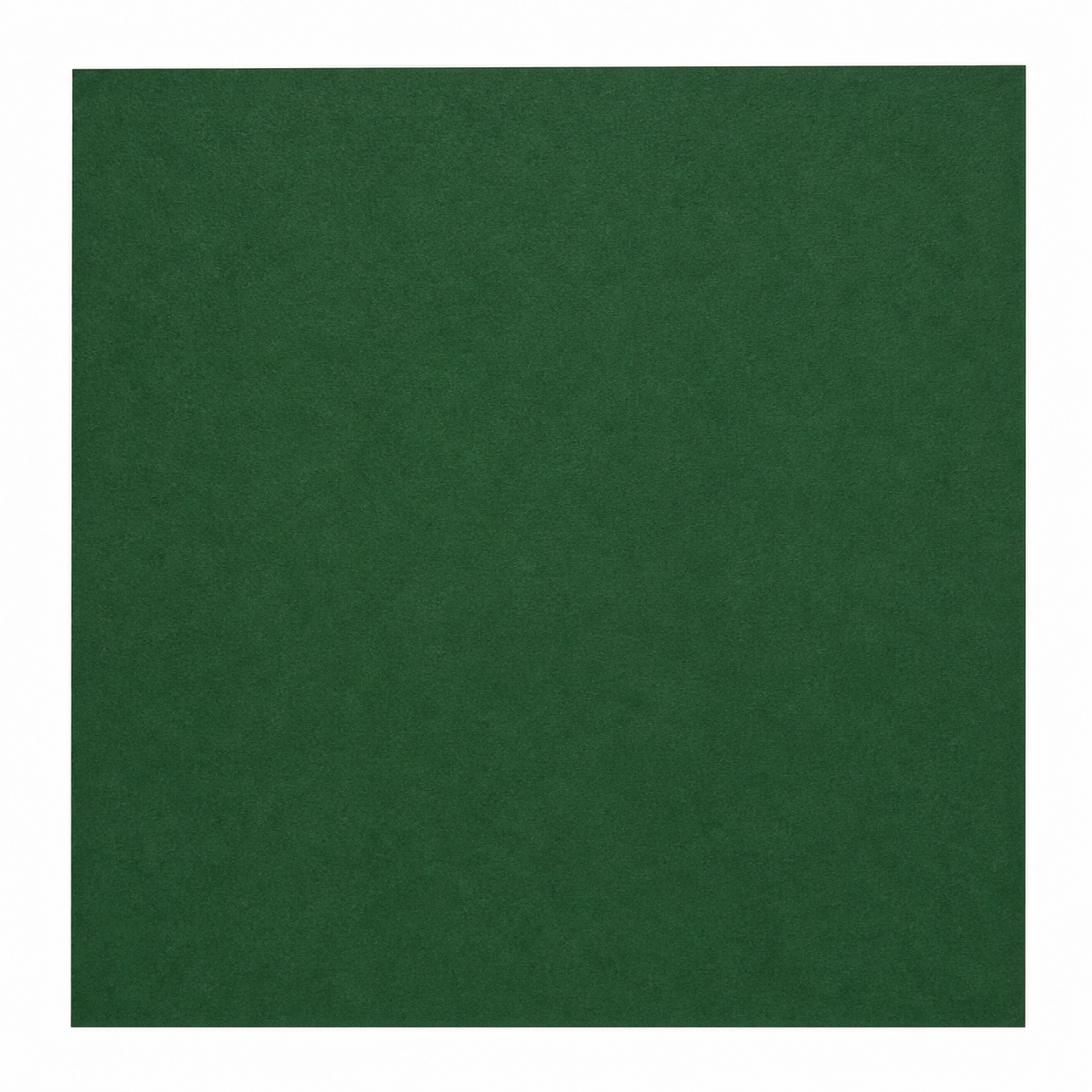 Single textured Evergreen green cardstock sheet on a white background