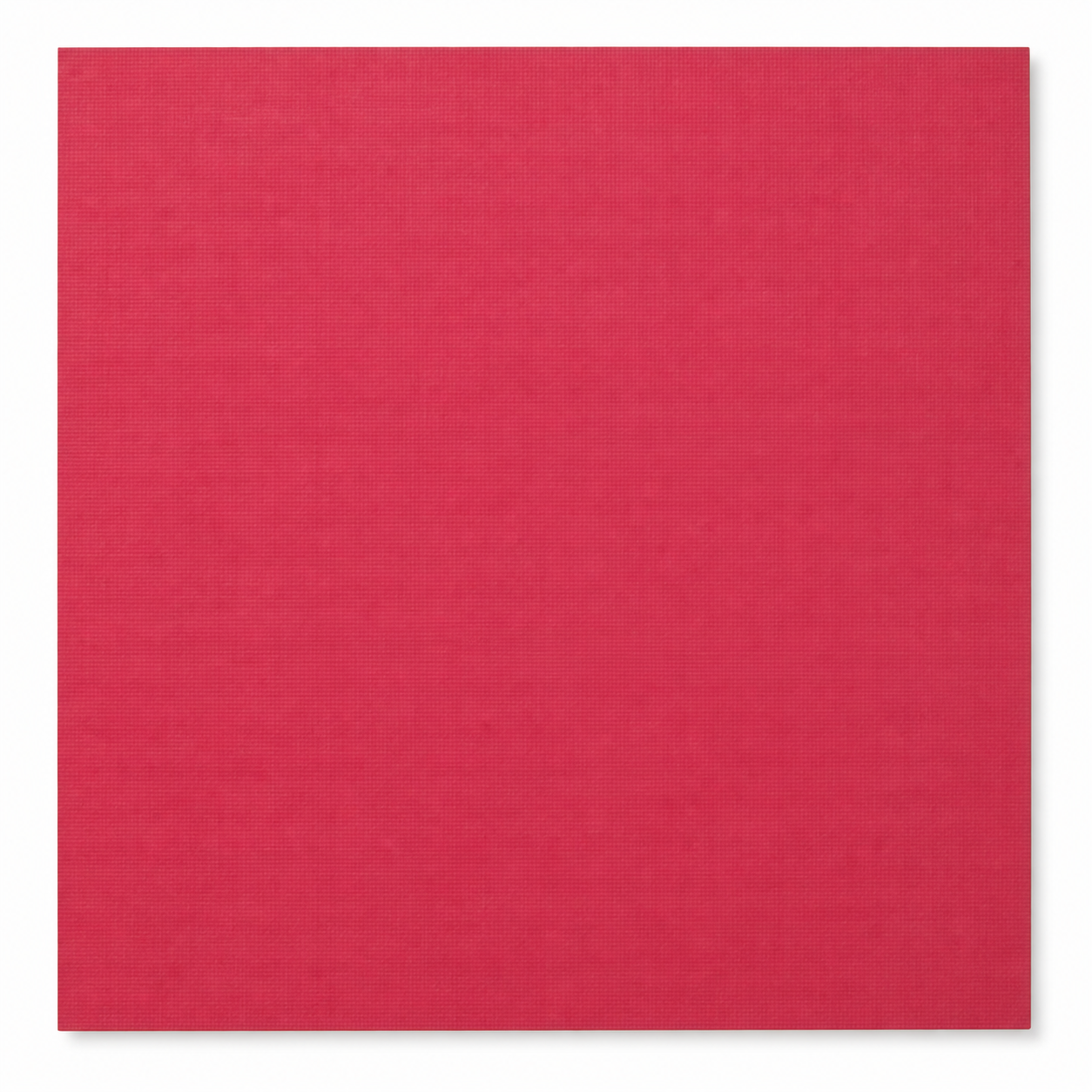 Single textured ladybug-red cardstock sheet on a white background