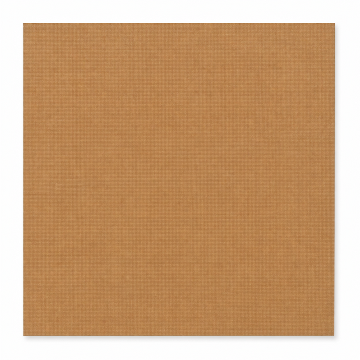 Single textured Latte warm tan cardstock sheet on a white background