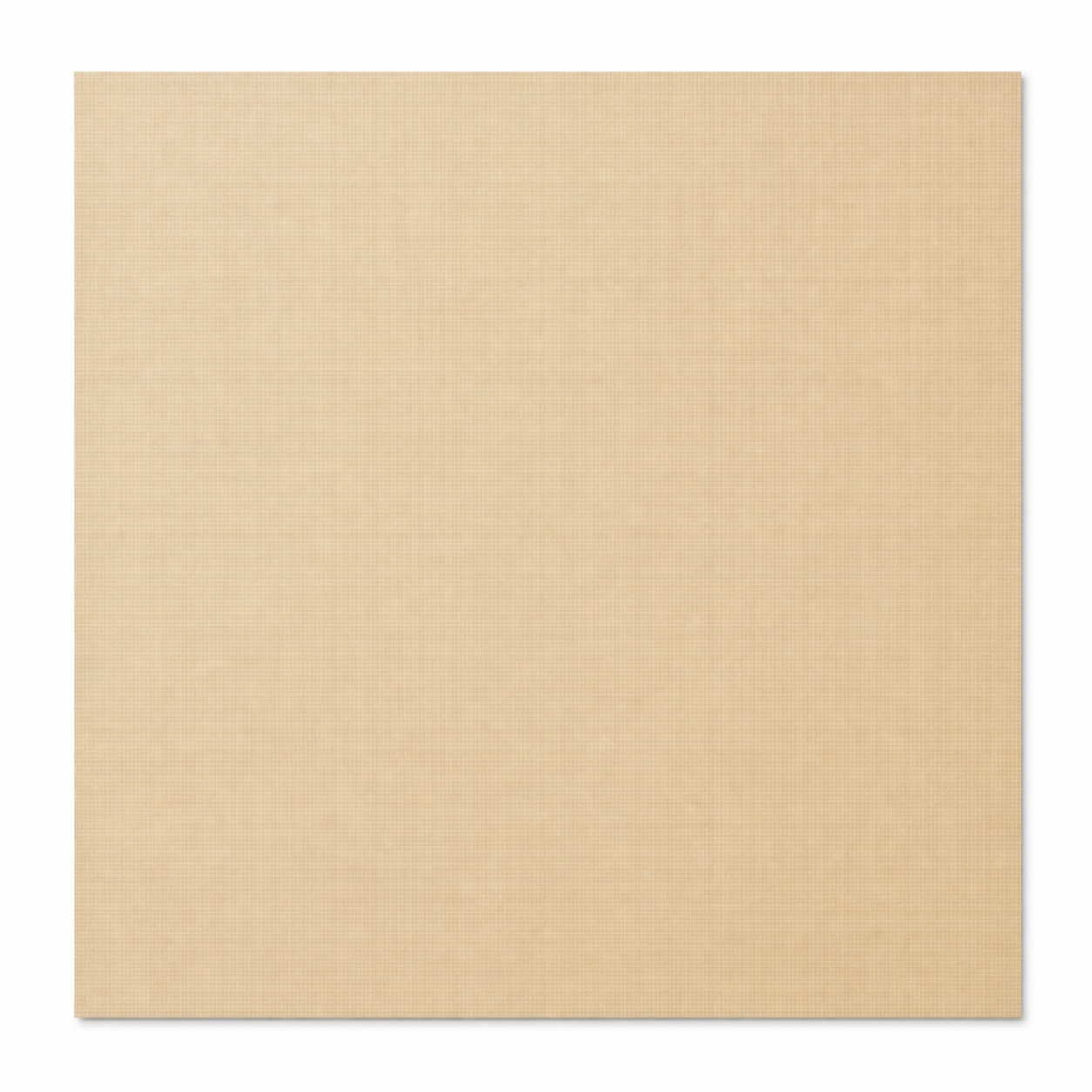 Single textured Oatmeal beige cardstock sheet on a white background