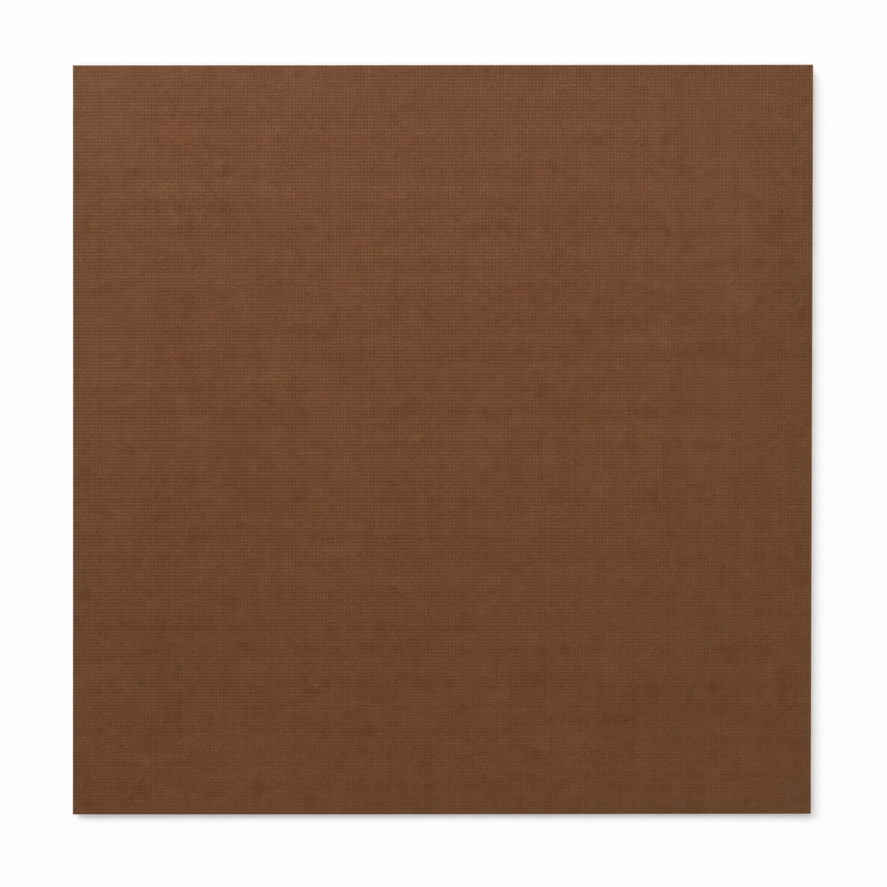 Single textured Rocky Road brown cardstock sheet on a white background