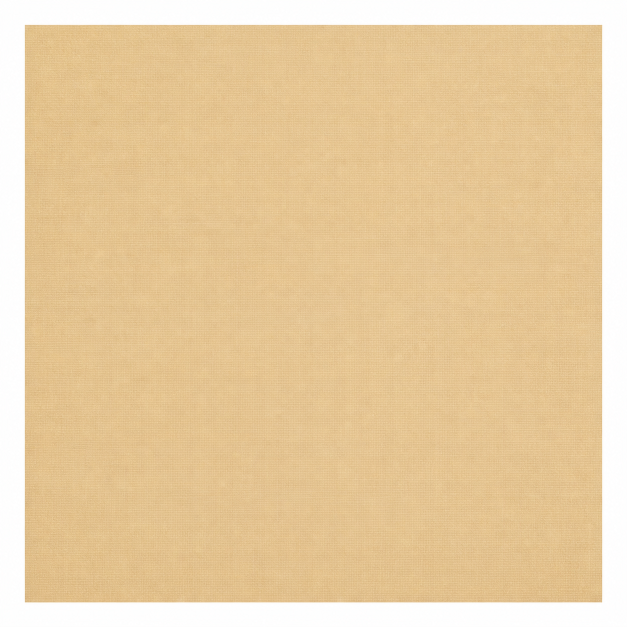 Single textured Sand beige cardstock sheet on a white background