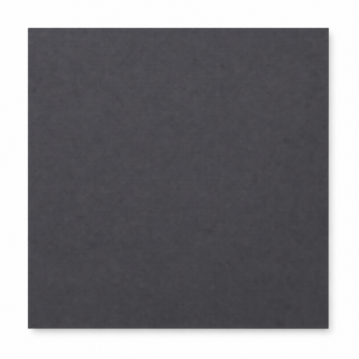 Single textured Shadow charcoal-grey cardstock sheet on a white background