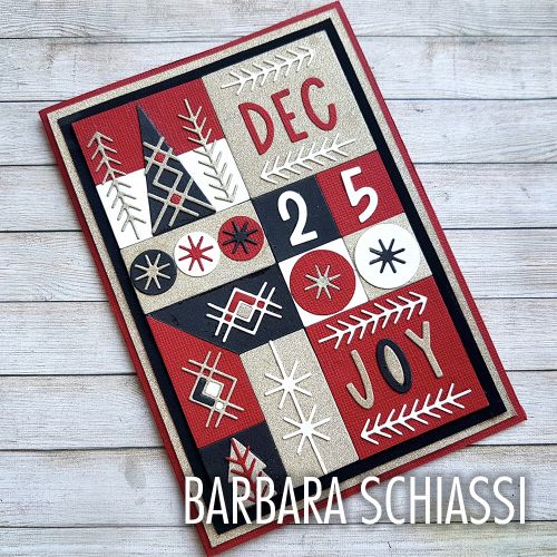 Sizzix Thinlits Dies By Tim Holtz - Santa Greetings Colorize