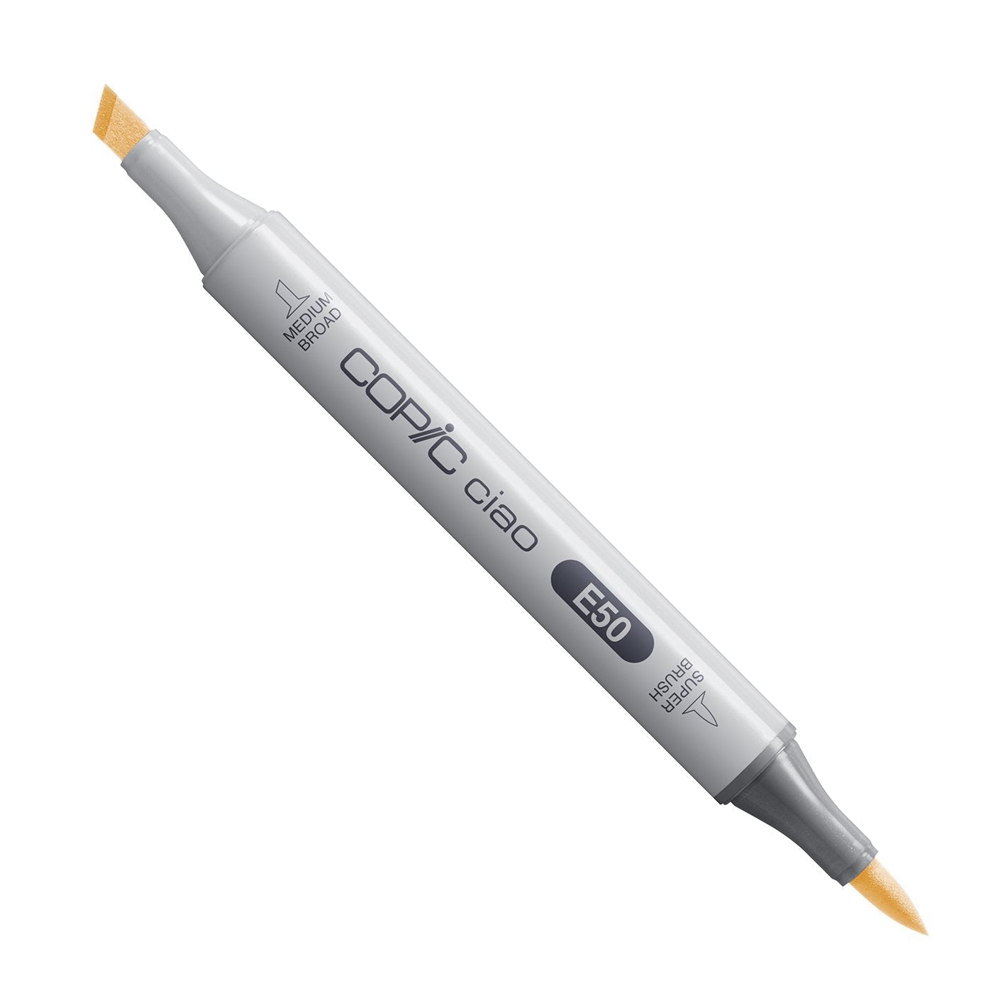 Copic Ciao E50 Egg Shell alcohol marker with medium broad and super brush nibs