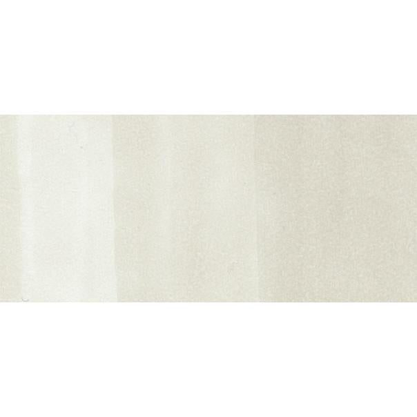 Copic Ciao W1 Warm Gray No.1 ink swatch