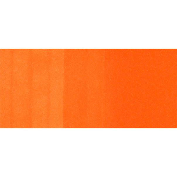 Copic Ciao YR68 Orange ink swatch