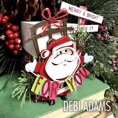Sizzix Thinlits Dies By Tim Holtz - Santa Greetings Colorize